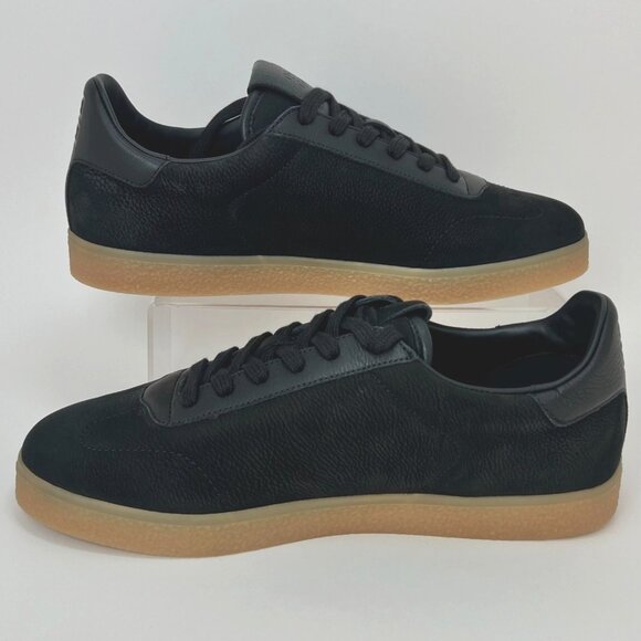 Givenchy Town Low Men Nubuck and Leather Sneakers Black Tan Size 40 - Picture 3 of 11